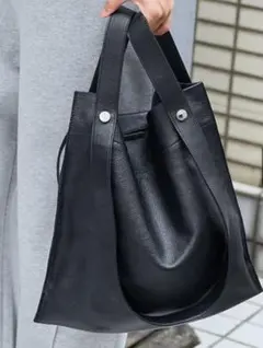 美品❣️SHENERY シーナリー 2way レザーバッグ ブラック - メルカリ