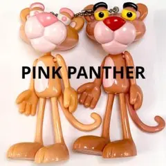 PINK PANTHER ピンクパンサー ブラブラ 可動人形 ボールチェーン