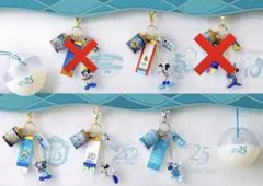 ディズニーシー25周年 カプセルトイ キーチェーン セミコンプ - メルカリ
