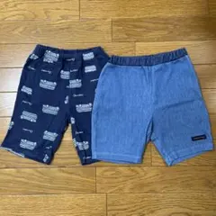 子供用　半ズボンハーフパンツ　100cm 2着セット