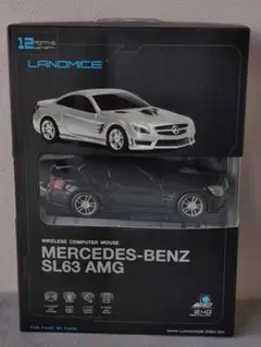 LANDMICE　ワイヤレスマウス　メルセデスベンツ　SL63　AMG　ブラック