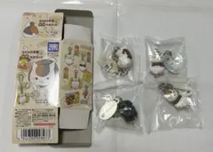 夏目友人帳　ニャンコ先生　徒然マスコット2 4個セット