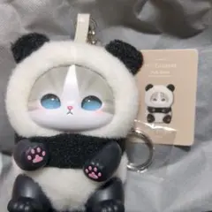 ゆ*ぅ様 モフサンド きらめっこ パンダにゃん　mofusand Kiramek