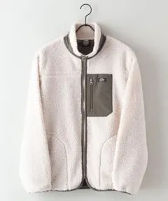 OUTDOOR 防風ボアスタンドカラ―ブルゾン ボアフリースジャケット