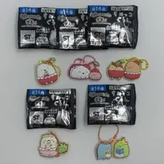 すみっコぐらしのぷっくりラバーマスコット第2弾【5個セット】B