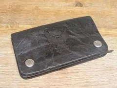 トラッカーウォレット　ミドル　ハーレー　チョッパー　レザー