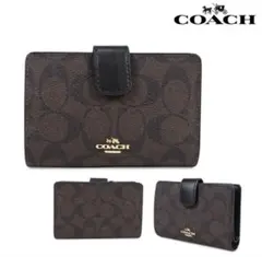 【最終値下げ】COACH 二つ折り財布のサムネイル