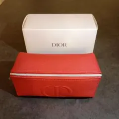 【新品未使用・箱付】Dior ディオール ノベルティ ポーチ レッドのサムネイル