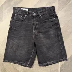 ZARA/ザラ/デニムショーツ/ハーフパンツ/ボタンフライ/美品