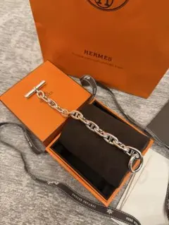 値下げ可】HERMES Chaine d'Ancre GM12コマ - メルカリ