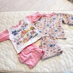 アンパンマン パジャマ 2点セット 90cm ピンク 子ども 女の子 可愛い