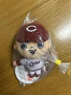 広島東洋カープ　カープ坊や　マスコットぬいぐるみ　手つなぎ