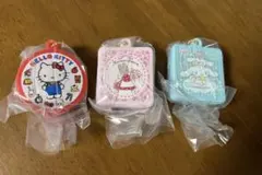 サンリオ　クッキー缶チャーム3個セット