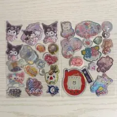 シール　おすそ分け　クロミ　たまごっち　ウォーターシール　シャカシャカシール