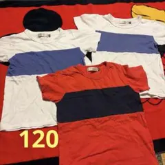D. fesenseストライプ Tシャツ 3枚セットのサムネイル