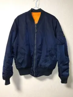 アルファMA-1ネイビーM寸 Alpha Industries（アルファインダストリーズ）の「【ALPHA INDUSTRIES