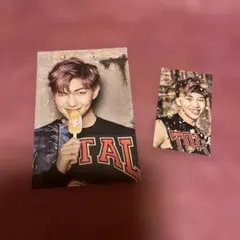 BTS RM フォトカード CD購入ショップ特典