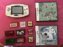 DS &アドバンスソフト多数！！アドバンス本体も！ポケモンソウルシルバー箱付き！