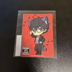 ペルソナ5 25th ナンジャタウン ステッカー 猫耳 主人公 雨宮蓮 - メルカリ