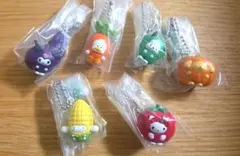 サンリオ キャラクターズ　ベジタブルビスケット＆チャーム 6種セットのサムネイル