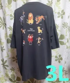 ディズニー ライオンキング Tシャツ 3Lサイズ　未使用タグ付きのサムネイル
