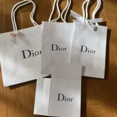 Dior ショップ袋 3枚とボックス1個　セット