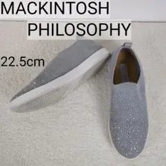 MACKINTOSH PHILOSOPHY　ビジュー　メッシュ　スリッポンのサムネイル