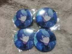 プロジェクトセカイ あんさんぶるスターズ！ グリッター缶バッジ 青柳冬弥