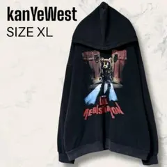 kanYeWest レイトレジストレーション プルオーバー パーカー XL