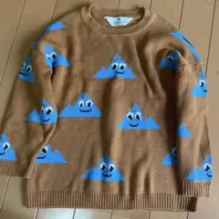 H&M セーター 110cm 山　ブラウン