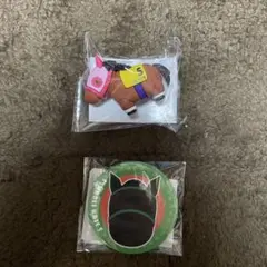 サラブレッドコレクション DMMスクラッチ　缶バッチ　ぷっくりラバーフィギュア