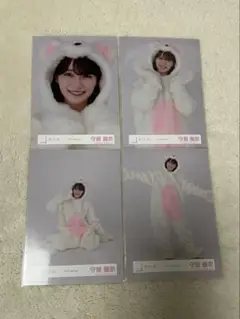 櫻坂46 生写真 守屋麗奈 どうぶつ着ぐるみ コンプ
