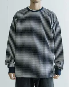 Needles ニードルス T-shirts ロンティー ボーダー Needles（ニードルス）の「＜NEEDLES（ニードルズ）＞ ボーダー