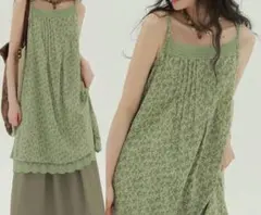 スピンズ　ワンピース　小花柄のサムネイル