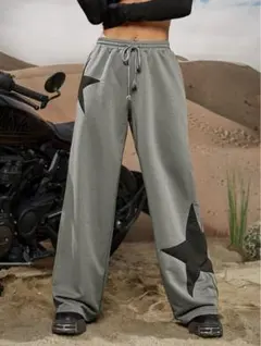 新品★SHEIN ICON シーイン　星プリント スウェットパンツ