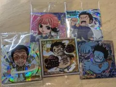 ワンピース ホログラムステッカー 5枚セット
