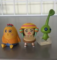 3点セット　ヒカリピクミン　デデコさん　次郎
