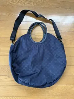 ear PAPILLONNER イアパピヨネ ショルダー　トートバッグ　ネイビー