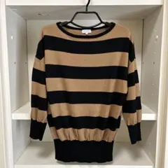 MACKINTOSH PHILOSOPHY 長袖ボーダーセーター 38