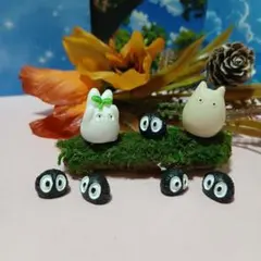 ジブリ フィギュアセット(トトロ,まっくろくろすけ,ジジ等) - メルカリ