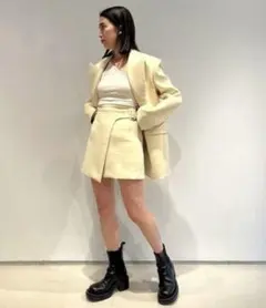 COLUMN コラム 定価3.5万 スカートライクショートパンツ 36