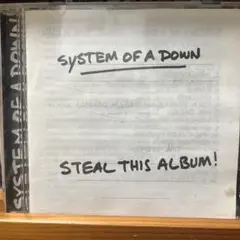 国内盤　System of a Down Steal This Album!
