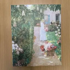 クロード・モネ モネ展 キャンバスプリント F3号 フランス庭園で花を集める