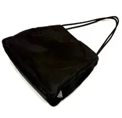 PRADA ナイロン トートバッグ ブラック A4 大容量 Y2K 00s 黒 - メルカリ