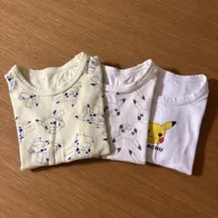 ピカチュウ ベビーシャツ 3枚セット　95