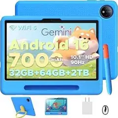 Android16 キッズタブレット 32GB 10.1インチ 子供用 ケース付 - メルカリ