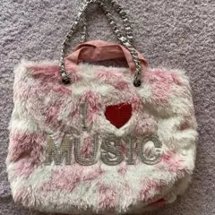 サマンサタバサベガ　ファー　トートバッグ