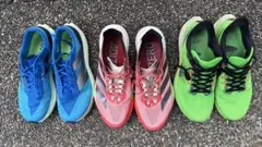 アディゼロ ボストン 12 ＋ニューバランス＋ナイキ　26.5㎝　3点セット