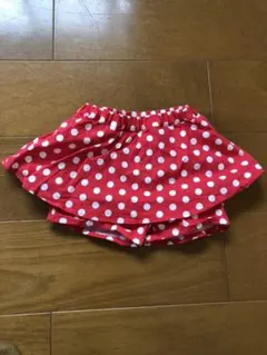 ミニーちゃん風キュロットスカート