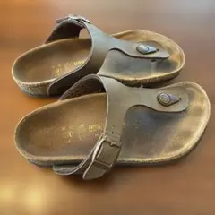 BIRKENSTOCK サンダル ブラウン キッズ　20センチ